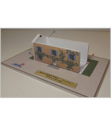 Maquette de Maison Région Provence