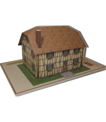 Maquette de Maison Typique Alsace