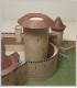 Maquette de Coucy le Château (02). Mise en place du donjon.
