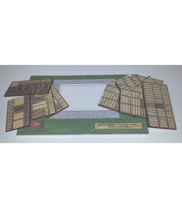 Maquette de Maison Région Franche Comté