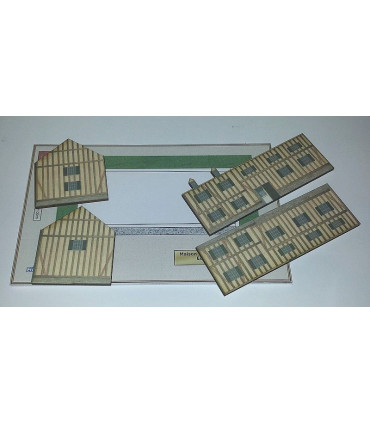 Maquette de Maison Typique Normandie