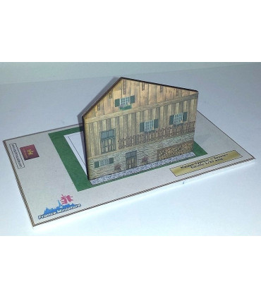 Maquette de Maison Typique Savoie