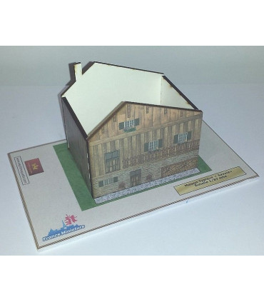 Maquette de Maison Typique Savoie