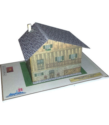 Maquette de Maison Typique Savoie