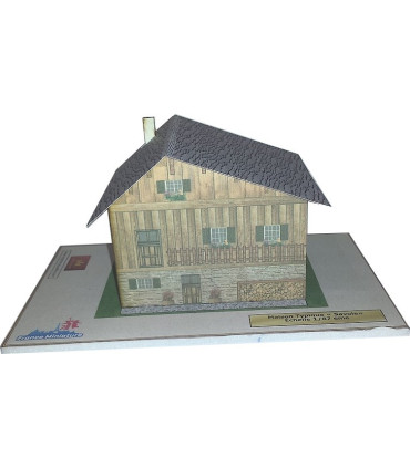 Maquette de Maison Typique Savoie