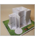 Maquette du Donjon du Château de Falaise (14). Assemblage structure.