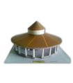 Maquette Halle circulaire Auvillar (82)