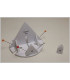 Montage support ailes Maquette du Moulin de Montfermeil (93)