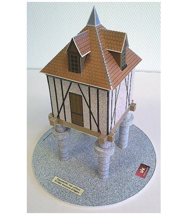 Vue générale Maquette d'un Pigeonnier à colonnes de Valence d'Agen (82)