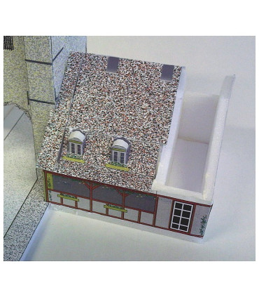 Maquette de la Porte de Bourgogne à Moret sur Loing (77)