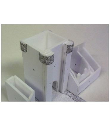 Maquette de la Porte de Bourgogne à Moret sur Loing (77)