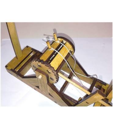maquette catapulte léonard de vinci