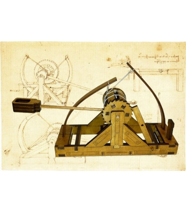 maquette catapulte léonard de vinci