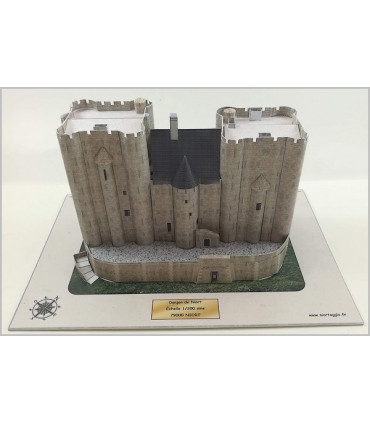 Maquette du Donjon de Niort (79) - Version finale
