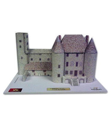 Maquette du Château de Nemours (77) - Version Finale