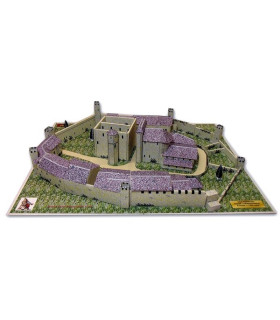 Maquette de la Cité médiévale de Larressingle (32) 