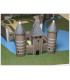 Maquette du Château de Fougères (35). Vue entrée du site.