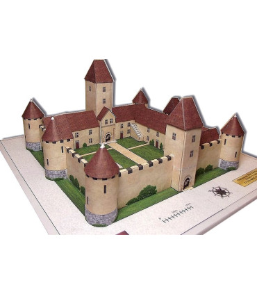 Maquette du Château de Brie Comte Robert (77) - Vue générale