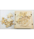 Maquette Boite Puzzle - Modèle Chevalier 9 pièces
