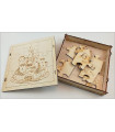 Maquette Boite Puzzle - Modèle Château-Fort 9 pièces