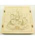 Maquette Boite Puzzle - Modèle Château-Fort 9 pièces.