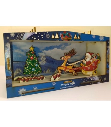 Maquette Vitrine de Noel