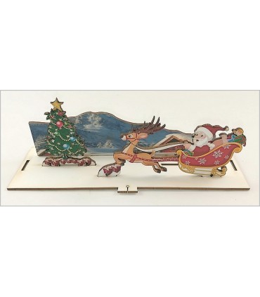 Maquette Vitrine de Noel