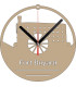 Horloge Murale Fort Boyard. Teinte Bois Naturel