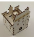 Château Fort Tirelire - Tour de l'Horloge du château de Chinon. Montage complet.