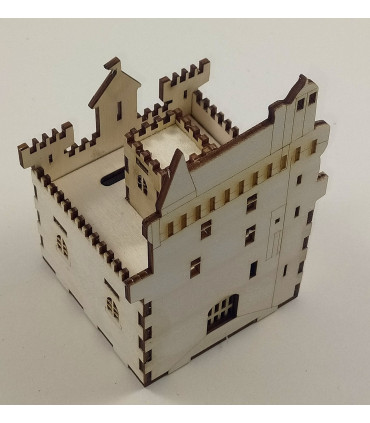 Château Fort Tirelire - Tour de l'Horloge du château de Chinon. Montage complet.