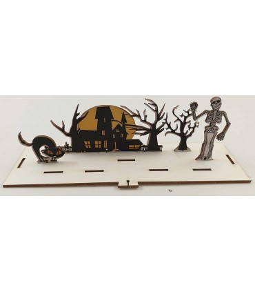 Construisez votre Maquette Vitrine 3D Halloween