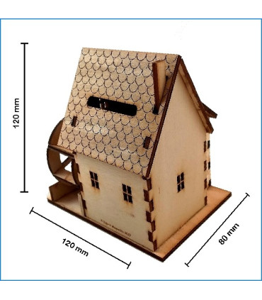 maquette moulin à eau
