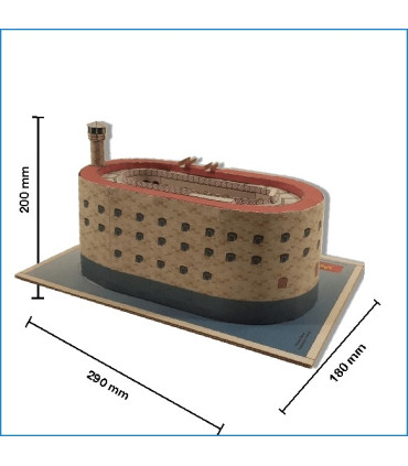 maquette fort boyard