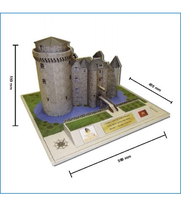 Maquette du Château de Saint Mesmin (79)