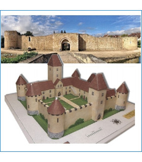 Maquette du Château de Brie Comte Robert (77)