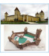 Château de Blandy les Tours (77) Version carton