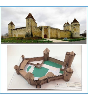 Château de Blandy les Tours (77) Version carton