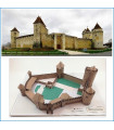 Maquette Château de Blandy les Tours (77) Version carton