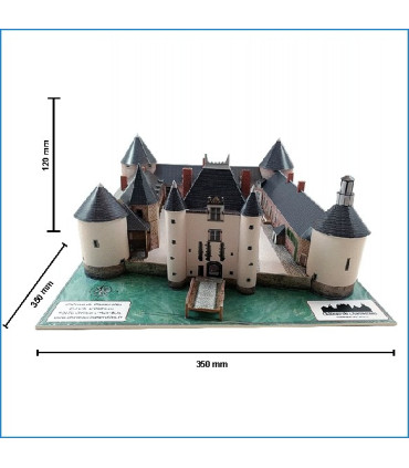 Château de Chamerolles (45) - Dimensions