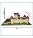 Maquette de Coucy le Château (02) - Dimensions