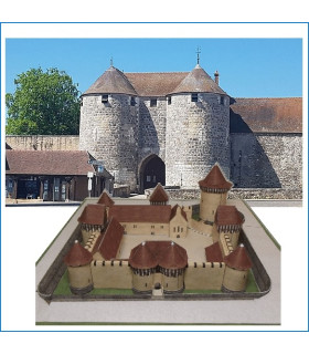 Maquette du Château de Dourdan (91)