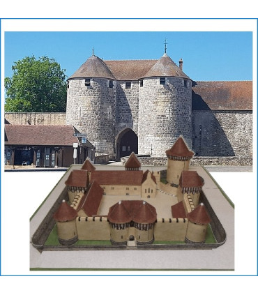 Maquette du Château de Dourdan (91)