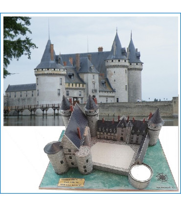 Maquette du Château de Sully sur Loire.