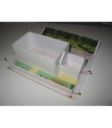 Thomery (77) - Maison type de viticulteur Montage structure.