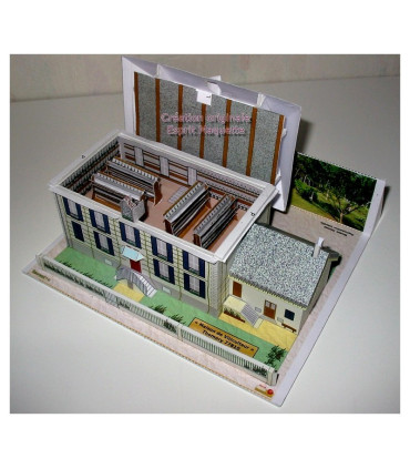 Thomery (77) - Maison type de viticulteur. Montage Toit.