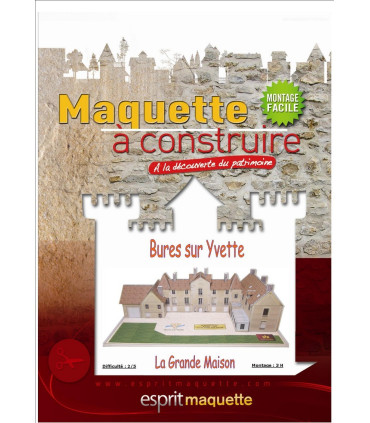 Boitier maquette Bures sur Yvette (91) - La Grande Maison