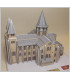 Maquette de l'Abbatiale Sainte Foy à Conques (12) - Vue de côté