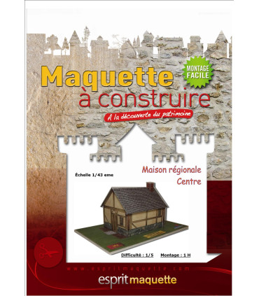 Maquette de Maison Région Centre