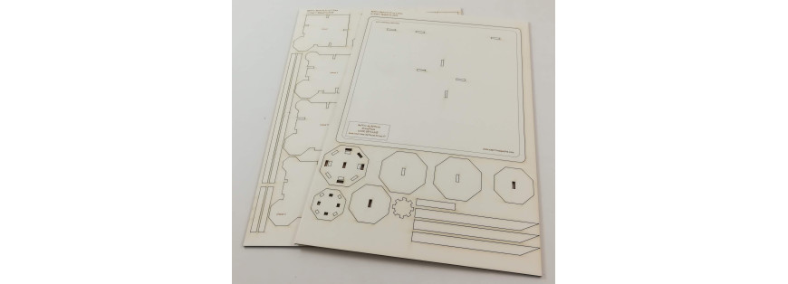 Maquettes en Carton Pulpe