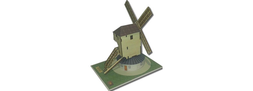 Maquette de moulin à vent - Esprit Maquette